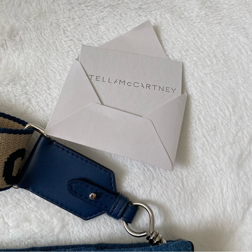 Stella McCartney denim crossbody bag NWOT - Picture 9 of 11